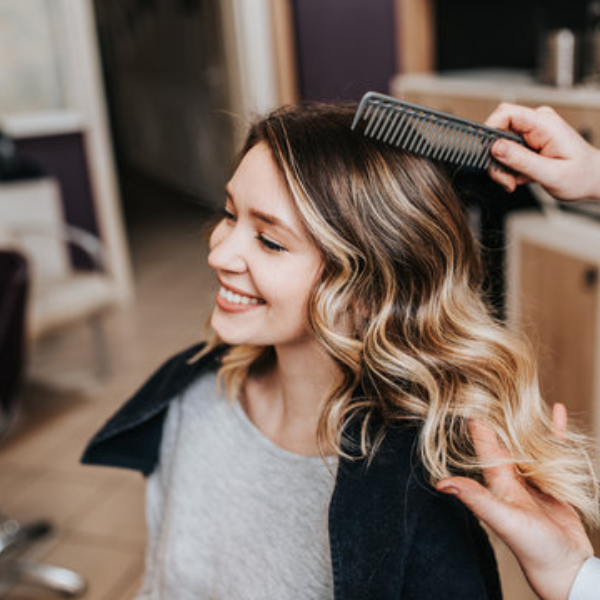Hair styling image published on Sala’s official website